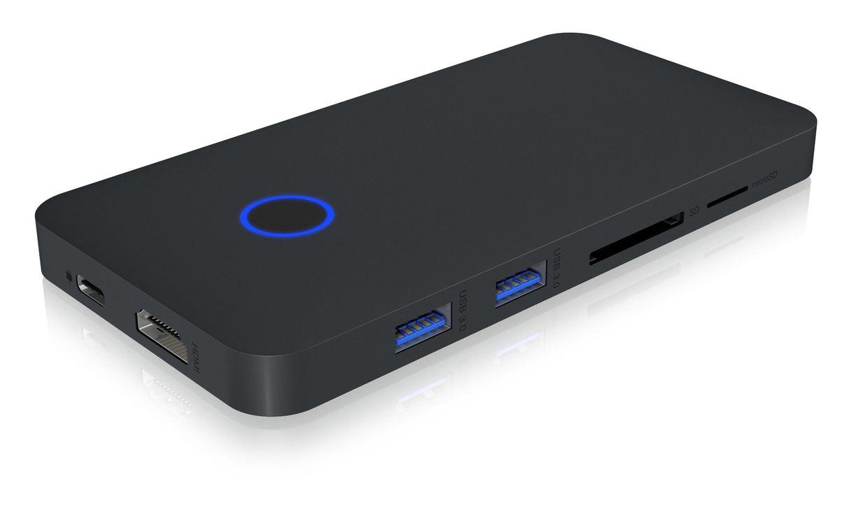 Icybox IB-DK2108M-C 8-in-1 USB Type-C PowerDelivery do 100 W priklopna postaja