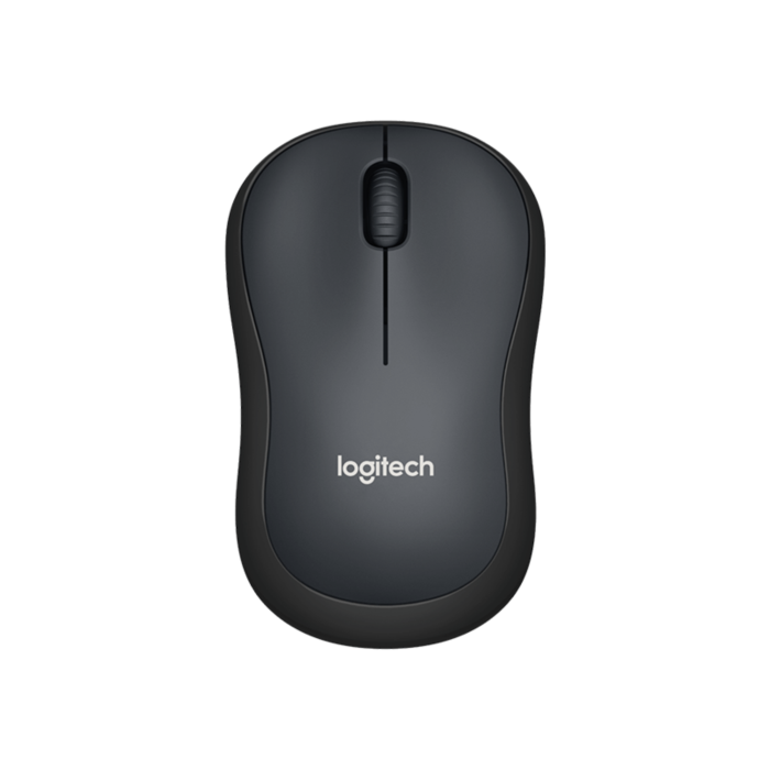 Logitech M220 Silent brezžična miška, črna