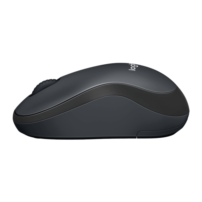 Logitech M220 Silent brezžična miška, črna