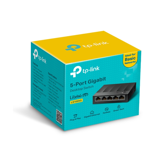TP-LINK LS1005G 5 port Gigabit mrežno stikalo / switch