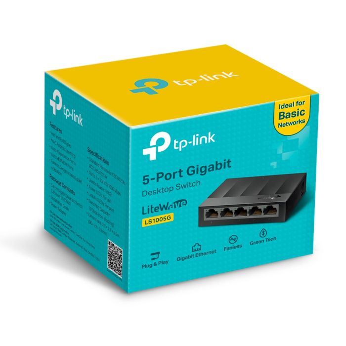TP-LINK LS1005G 5 port Gigabit mrežno stikalo / switch