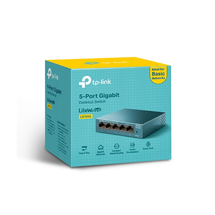 TP-LINK LS105G 5 port Gigabit mrežno stikalo / switch