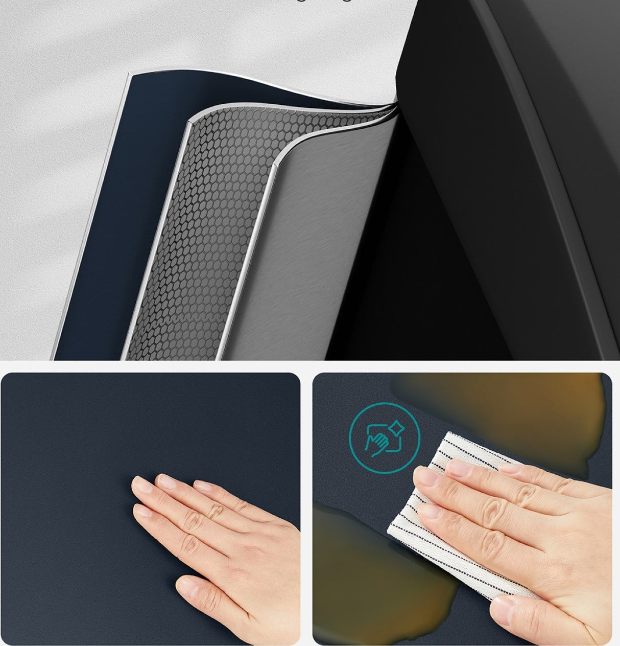 SONGMICS koš za recikliranje, 3-v-1 koš s pedalom