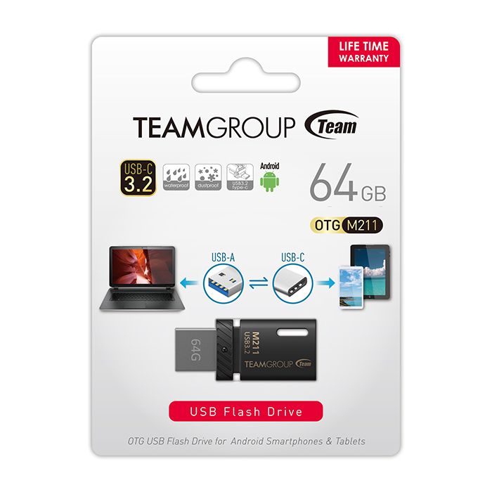 Teamgroup 32GB M211 OTG USB 3.2 spominski ključek