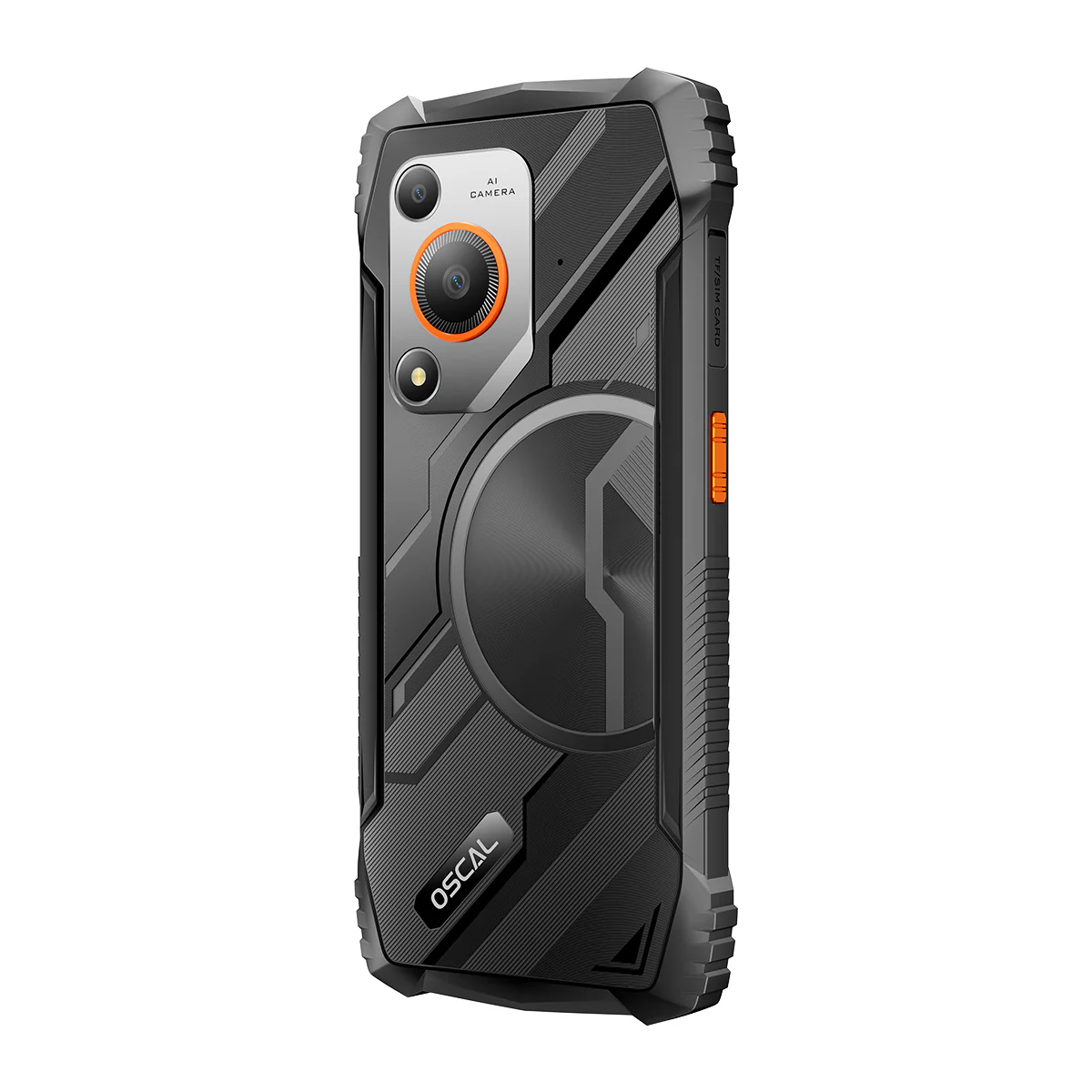 OSCAL MARINE 1 pametni robustni telefon 4GB + 128GB, oranžen