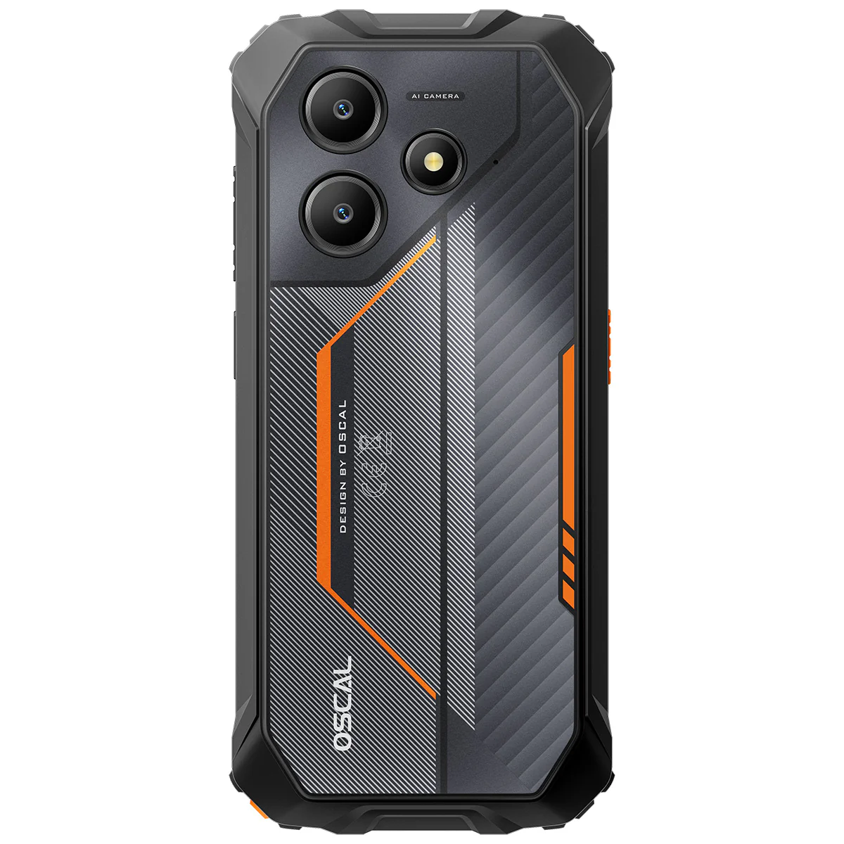 OSCAL MARINE 2 pametni robustni telefon 8GB + 256GB, oranžen