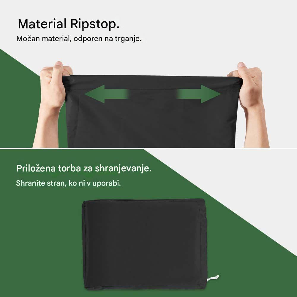 VonHaus Prevleka za žar črna