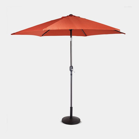 VonHaus 2,7M senčnik samostoječi UV30 oranžen