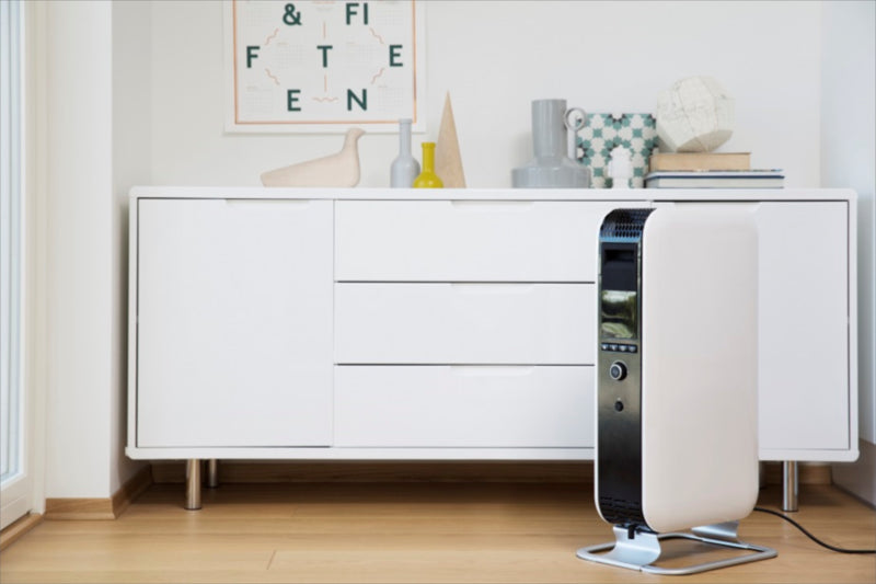 MILL oljni radiator 1500W bel jeklo AB-H1500DN