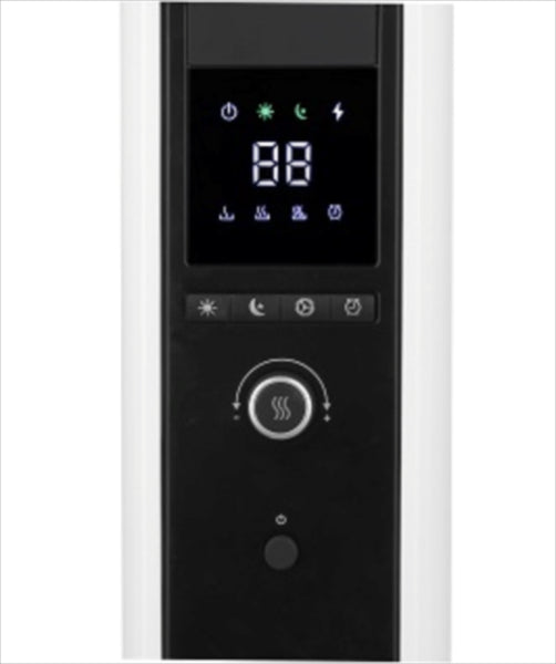 MILL oljni radiator 1500W bel jeklo AB-H1500DN