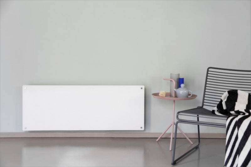 MILL konvekcijski panelni radiator 1200W bel steklo MB1200DN