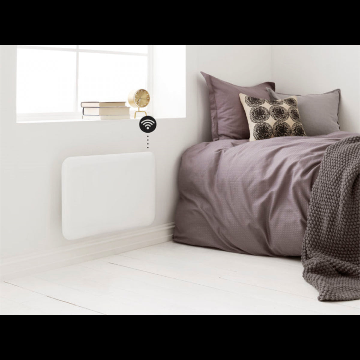 MILL panelni konvekcijski radiator Wi-Fi 600W jeklo PA600WIFI3