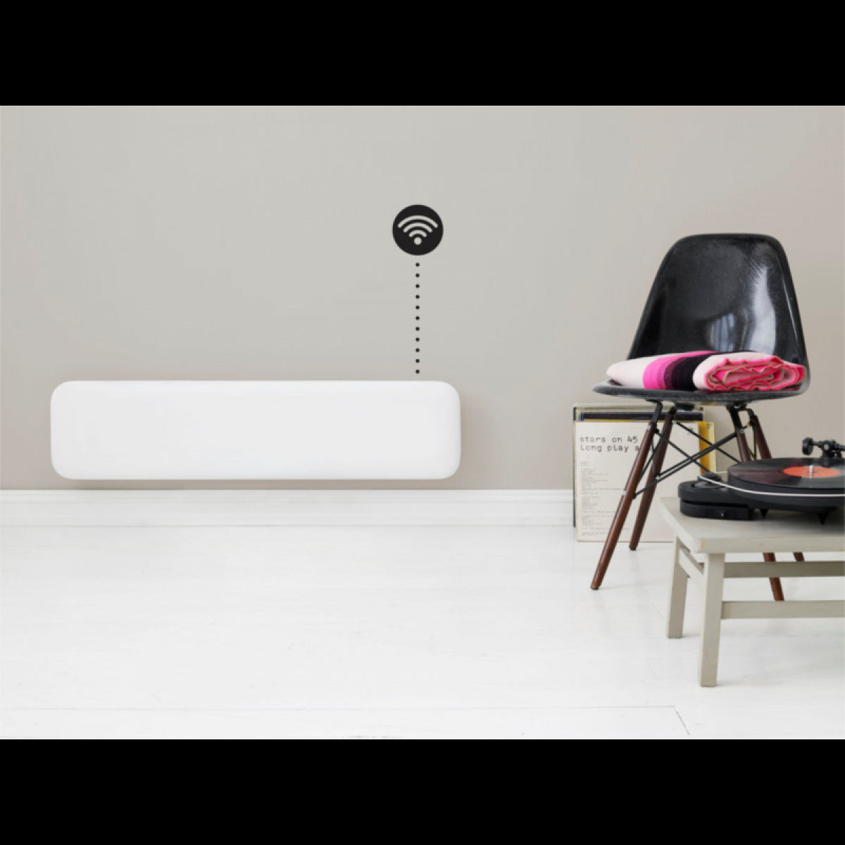 MILL panelni konvekcijski radiator Wi-Fi 800W jeklo low profile PA800LWIFI3