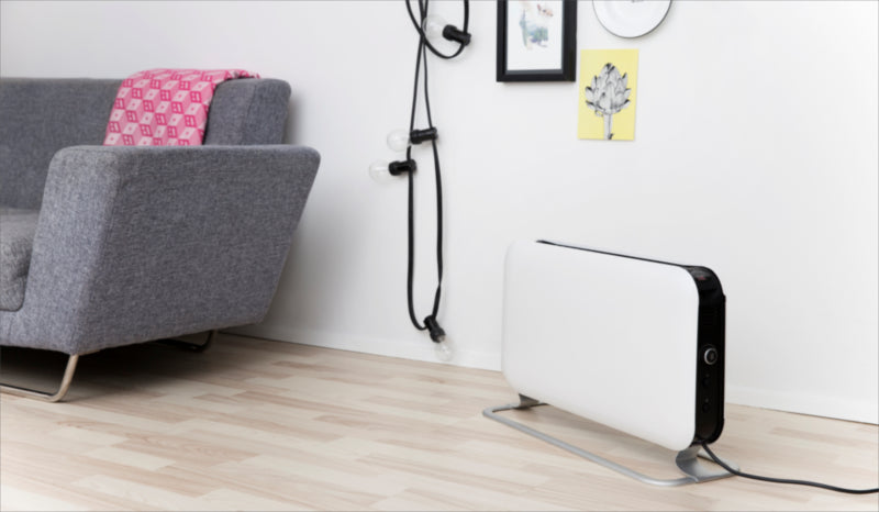 Mill grelnik - radiator jeklo LED 2000w