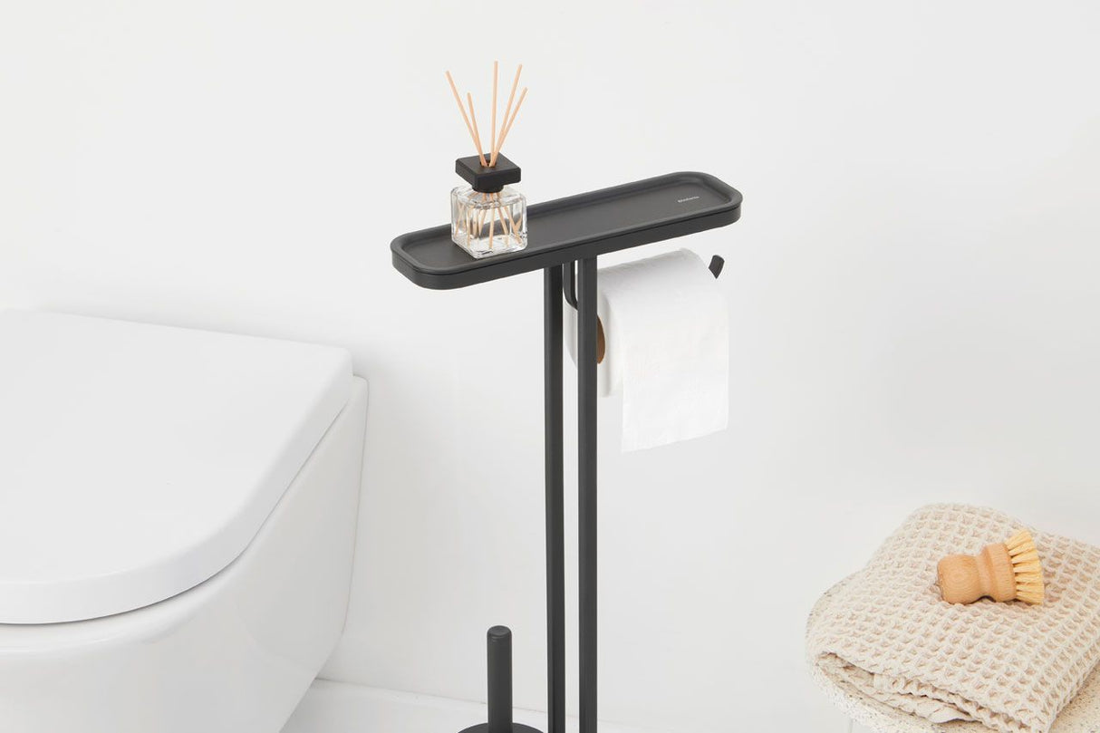 Brabantia MINDSET večnamensko stojalo za WC mineral sivo