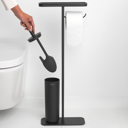 Brabantia MINDSET večnamensko stojalo za WC mineral sivo