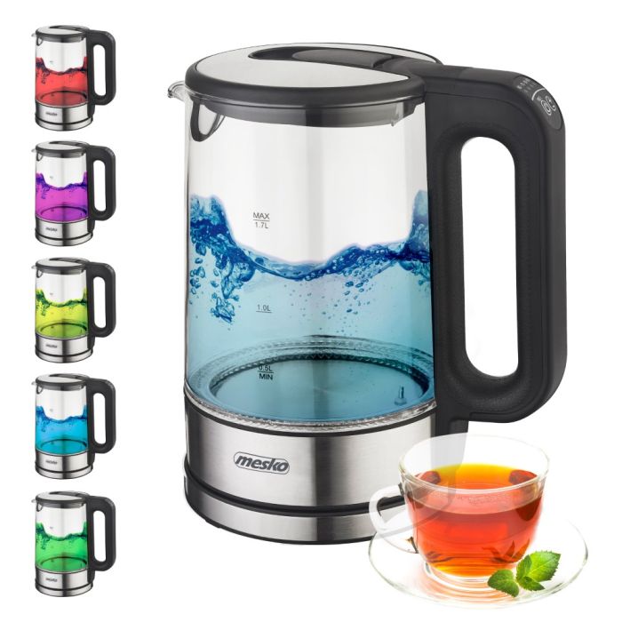Mesko grelnik vode 1.7L 2200W črn MS1301B
