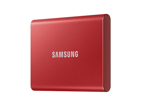 Samsung T7 Zunanji SSD 500GB Type-C USB 3.2 Gen2 V-NAND UASP, rdeč