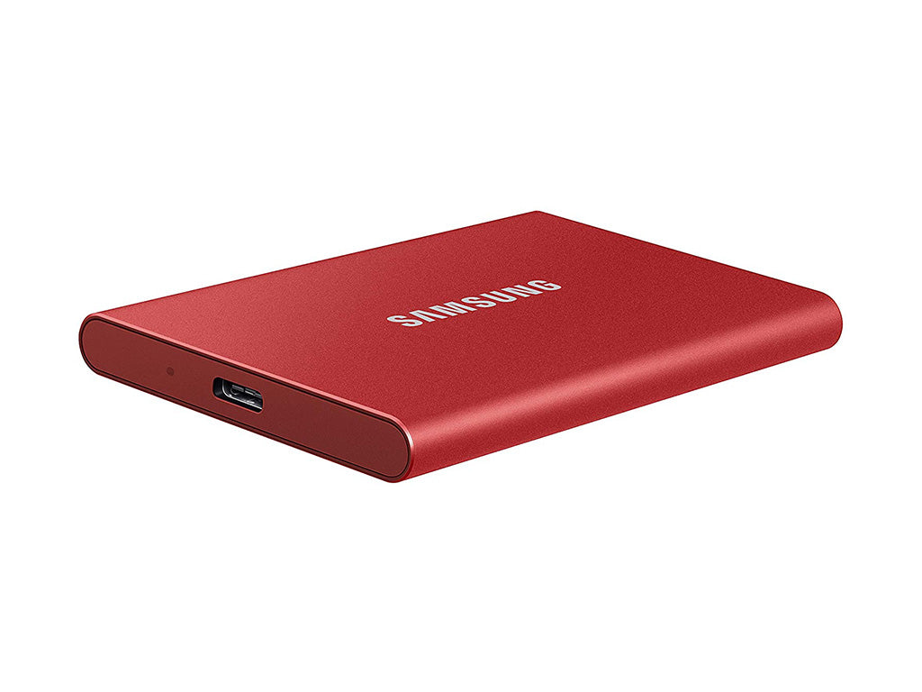 Samsung T7 Zunanji SSD 500GB Type-C USB 3.2 Gen2 V-NAND UASP, rdeč
