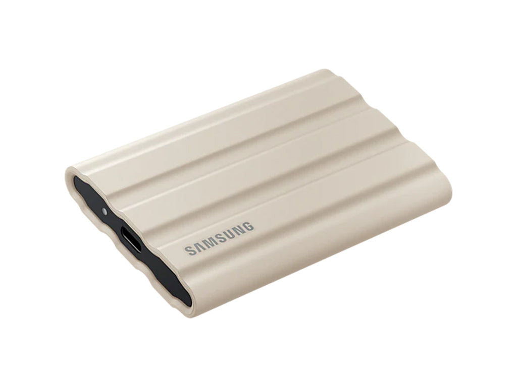 Samsung T7 Zunanji SSD 1TB Type-C USB 3.2 Gen2 NVMe, IP65, Shield, bež