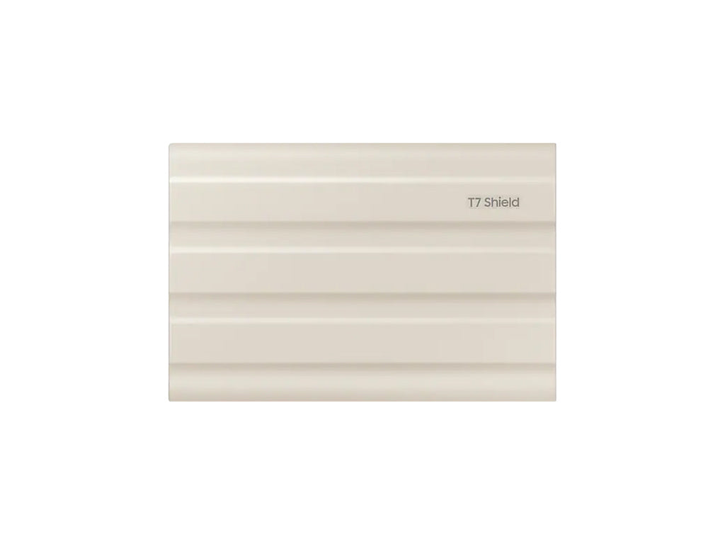 Samsung zunanji SSD 2TB Type-C USB 3.2 Gen2 NVMe, IP65 T7 Shield, bež