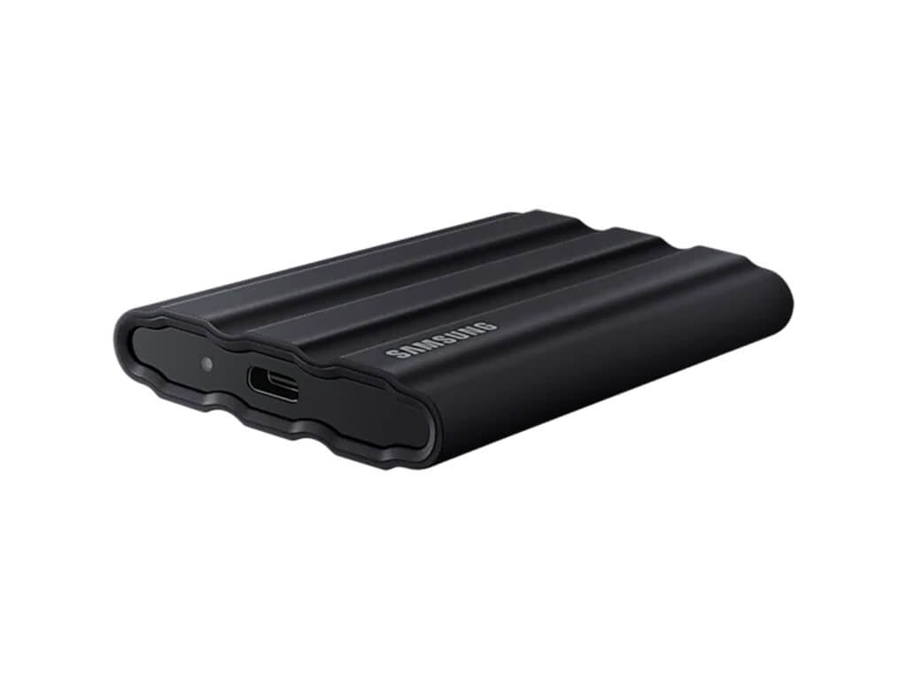 Samsung zunanji SSD 2TB Type-C USB 3.2 Gen2 NVMe, IP65, Samsung T7 Shield, črn