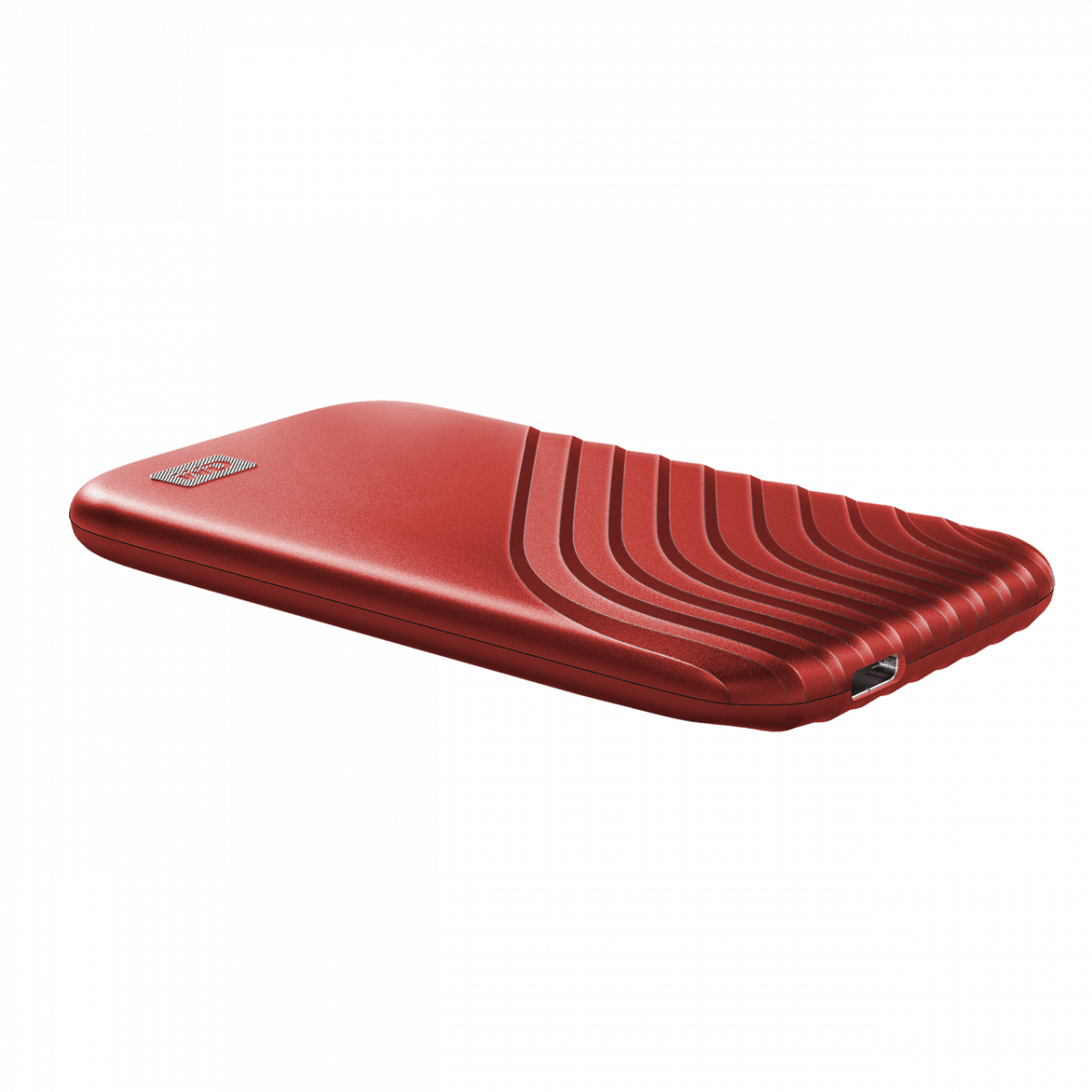 WD My Passport SSD 500GB, USB-C 3.2 rdeč