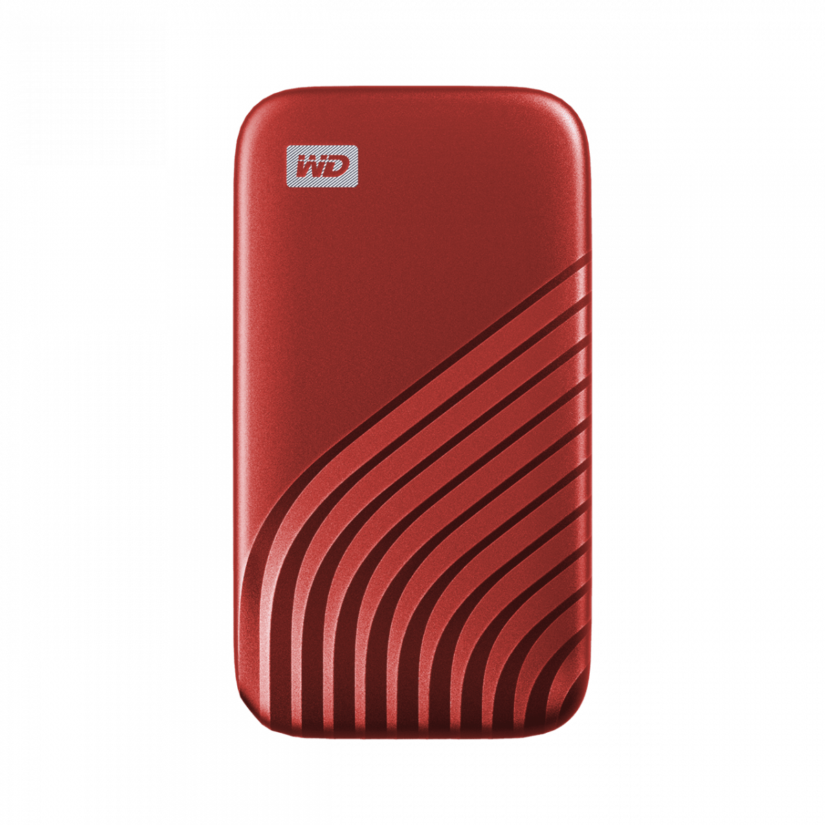 WD My Passport SSD 500GB, USB-C 3.2 rdeč
