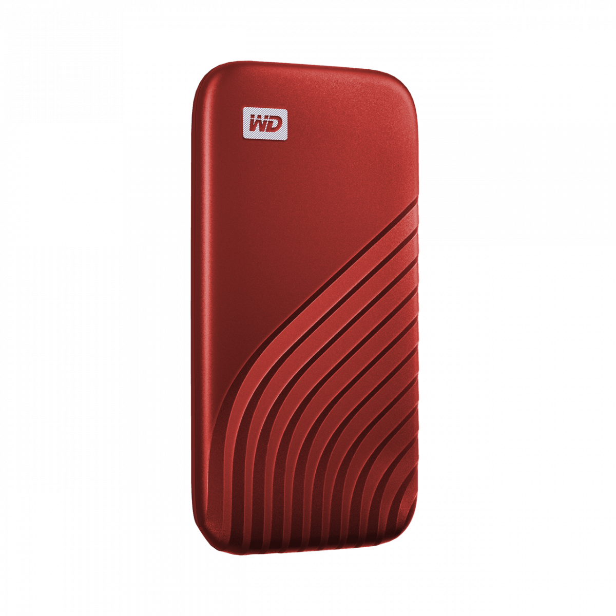 WD My Passport SSD 2TB, USB-C 3.2 rdeč
