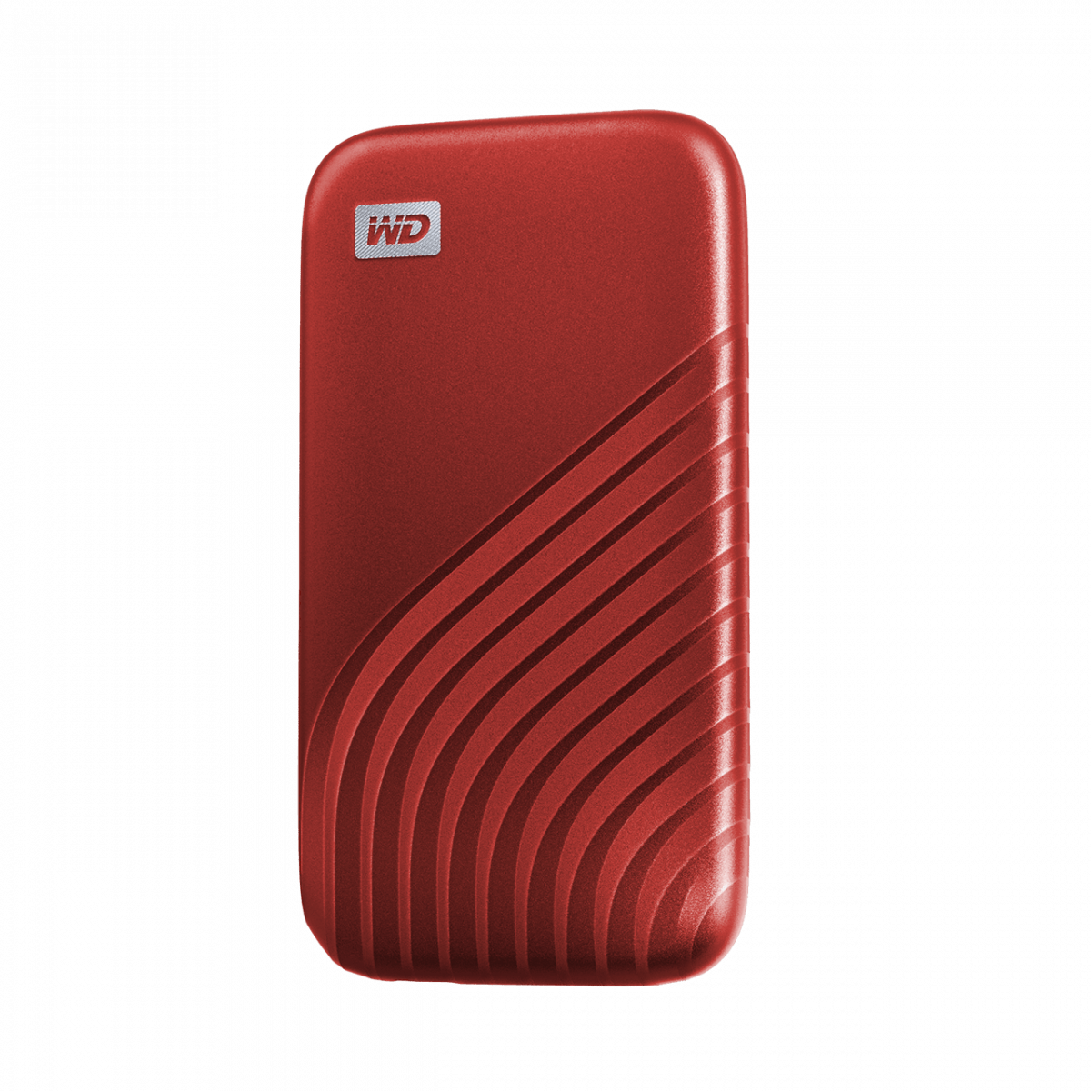WD My Passport SSD 2TB, USB-C 3.2 rdeč