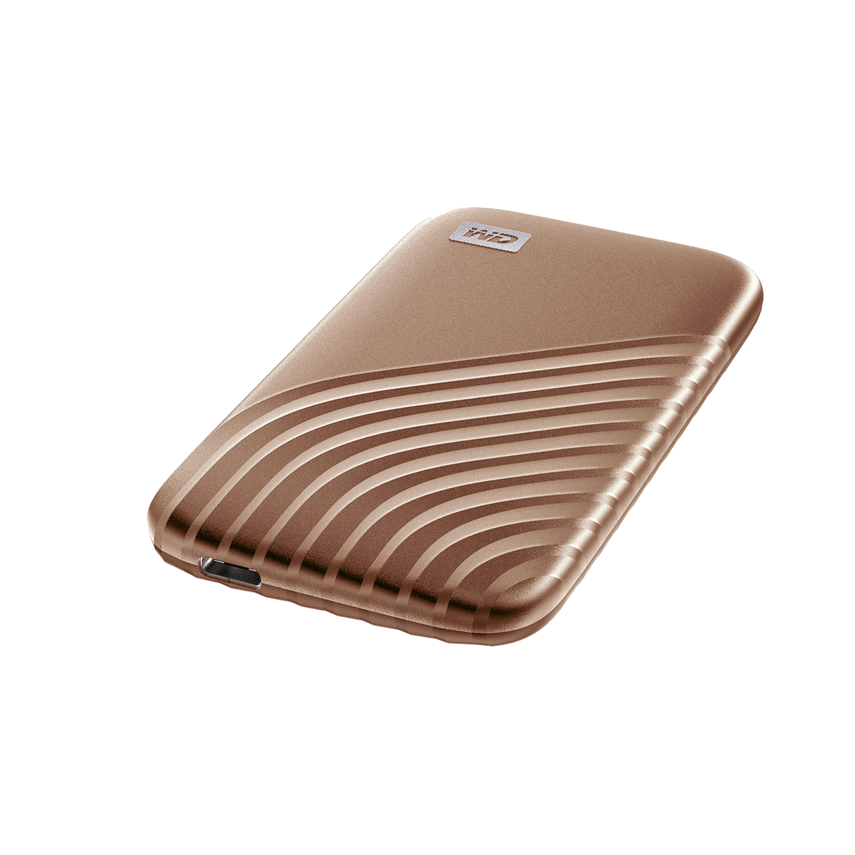WD My Passport SSD 500GB, USB-C 3.2 zlat