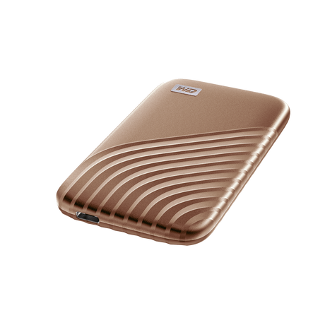 WD My Passport SSD 1TB, USB-C 3.2 zlat
