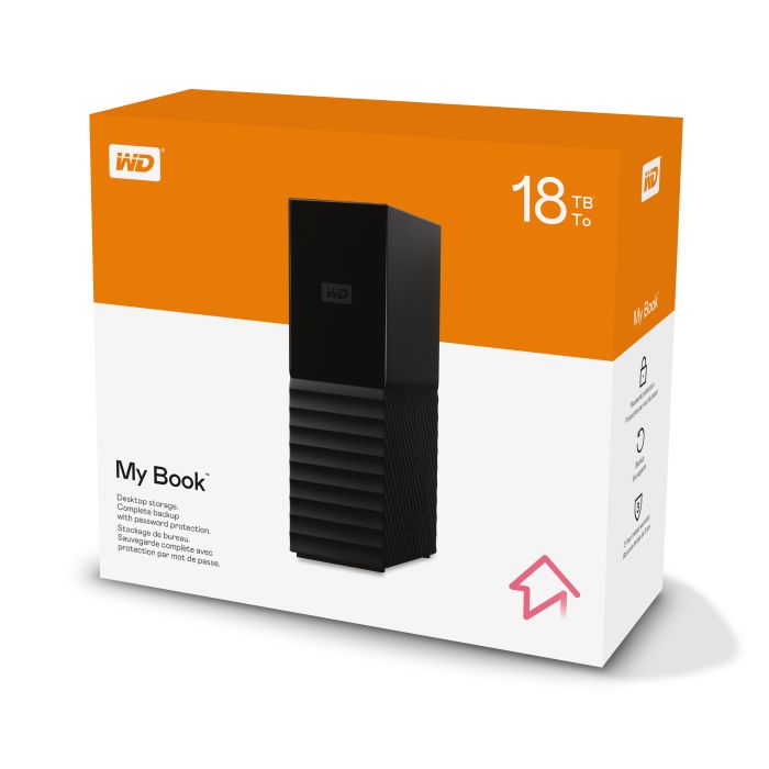 WD 18TB My Book 3,5" USB 3.2 zunanji HDD disk