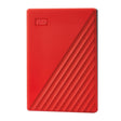 WD My Passport 2TB USB 3.0, rdeč