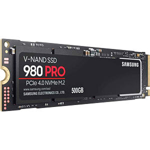 Samsung 500GB 980 Pro SSD NVMe/PCIe 4.0 x4 M.2 disk