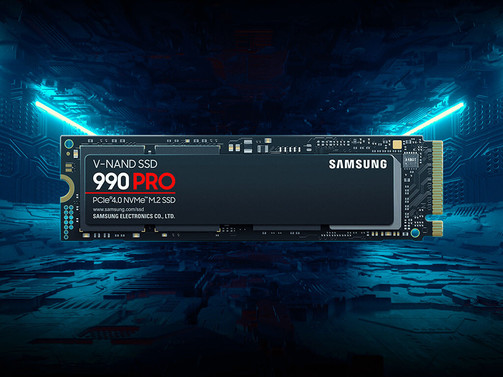 Samsung 1TB 990 PRO SSD M.2 80mm PCI-e 4.0 x4 NVMe