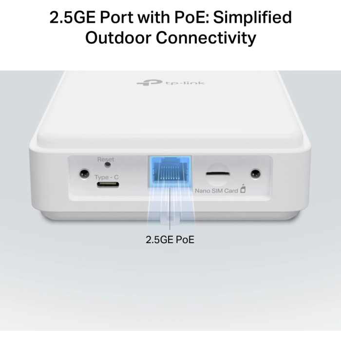 TP-Link NE200-Outdoor – 5G zunanji mobilni usmerjevalnik