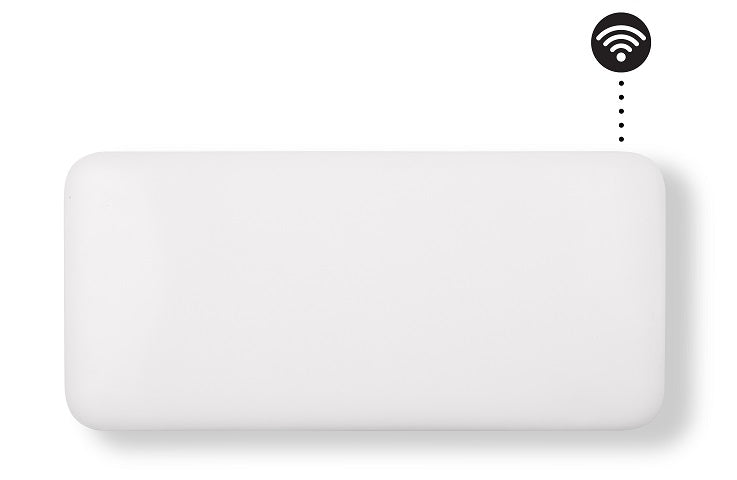 MILL panelni konvekcijski radiator Wi-Fi 1500W bel jeklo PA1500WIFI3