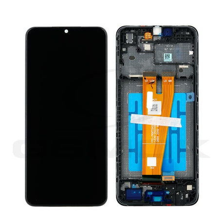 SAMSUNG GALAXY A04 A045 TOUCH+LCD+FRAME BLACK SERVICE PACK