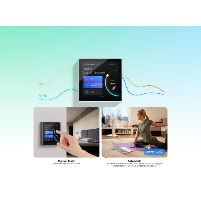 SONOFF centralna nadzorna enota NSPanel86 PRO, črna