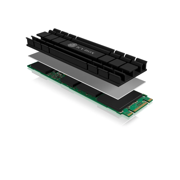 IcyBox IB-M2HS-701 hladilnik za M.2 SSD diske