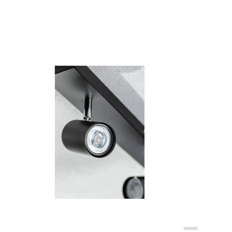 GTV stropna svetilka VENETO 3xGU10 230V IP20, črna