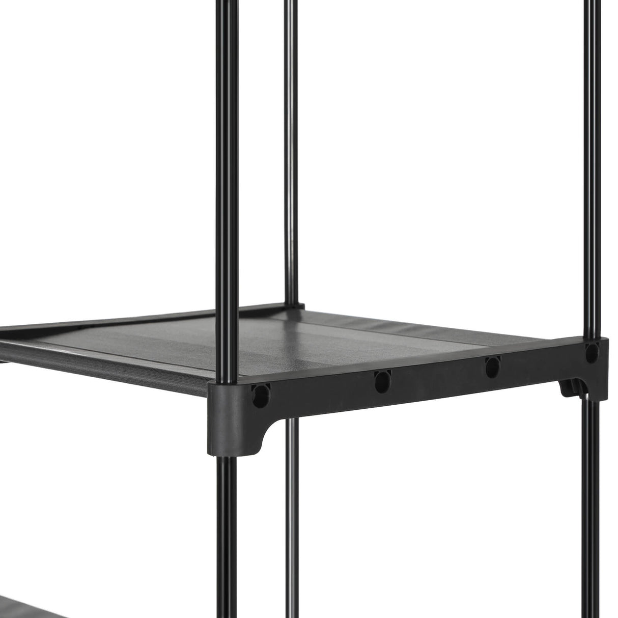 SONGMICS platnena garderobna omara, siva, RYG02GY