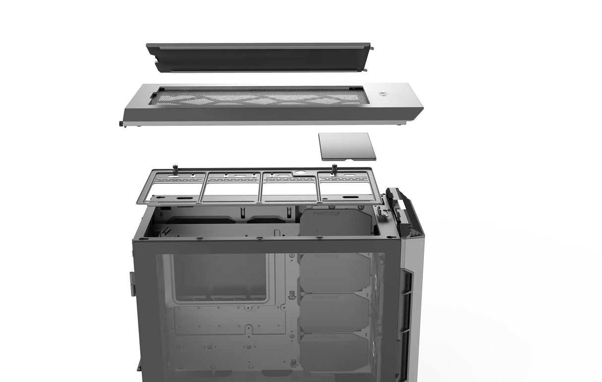 PHANTEKS ECLIPSE P600S Silent TEMPERED GLASS USB3 EATX sivo ohišje