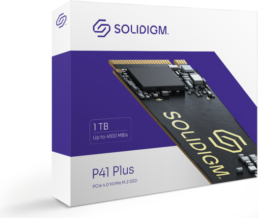 Solidigm P41 Plus 1TB NVMe PCIe Gen 4.0 SSD