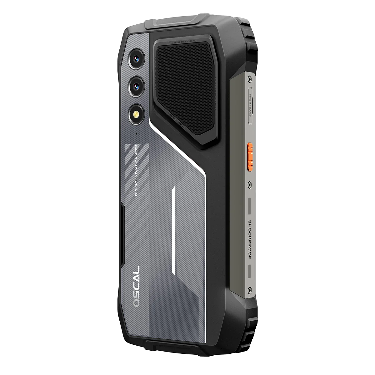 OSCAL PILOT 1 pametni robustni telefon 6GB + 256GB, črn