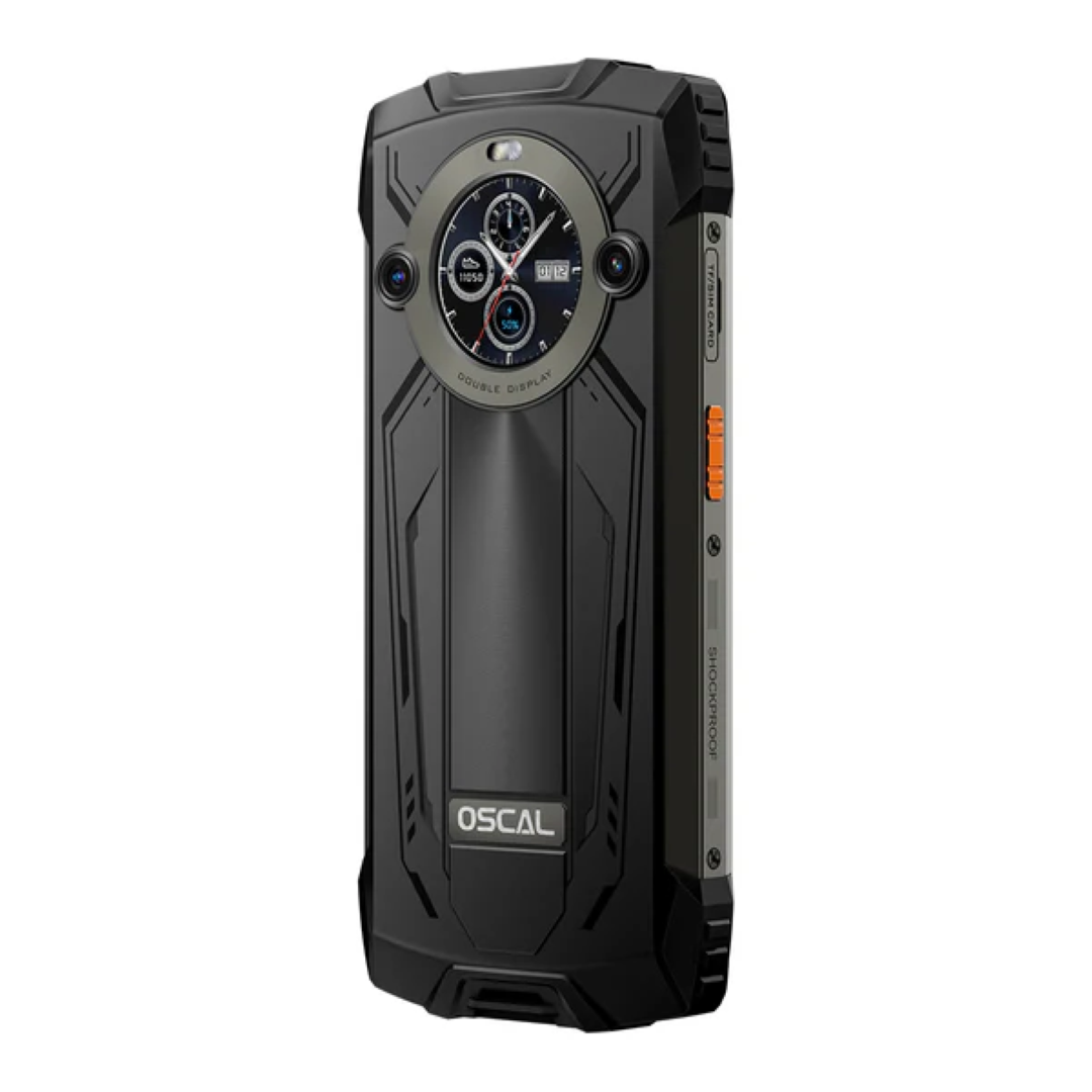OSCAL PILOT 2 pametni robustni telefon 8GB + 256GB, črn