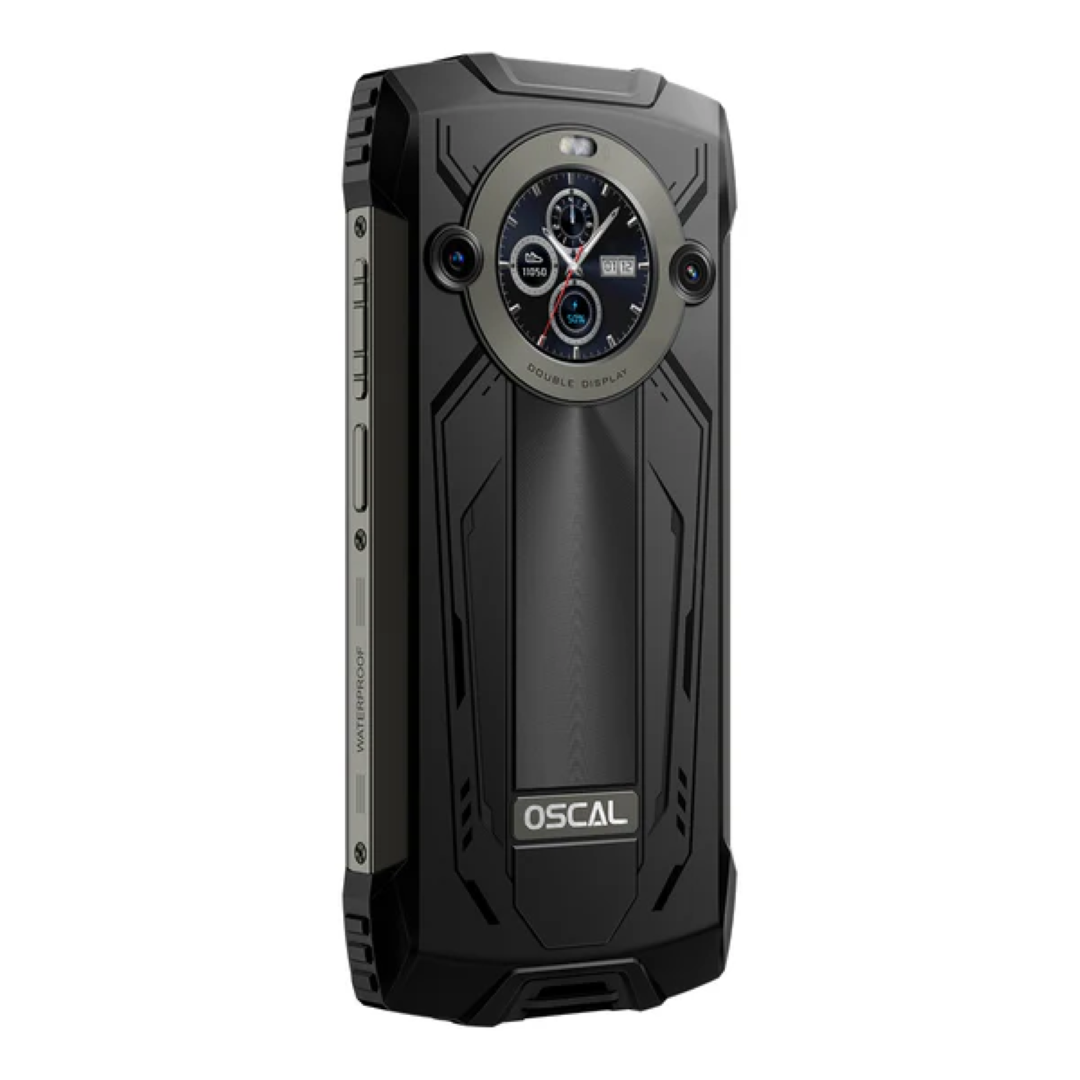 OSCAL PILOT 2 pametni robustni telefon 8GB + 256GB, črn