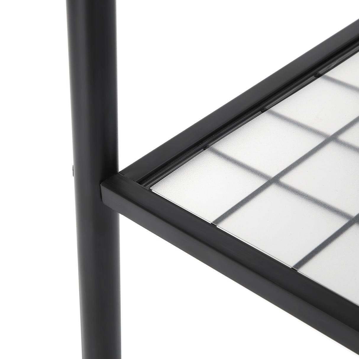 SONGMICS Stojalo za oblačila 92.5 x 33.5 x 153 cm črno, HSR23BK