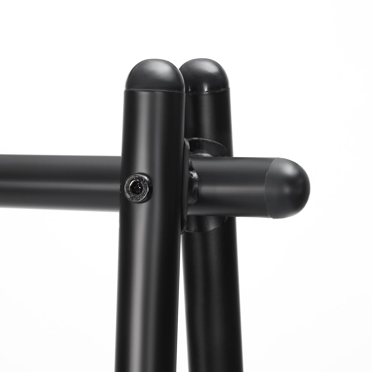 SONGMICS Stojalo za oblačila 92.5 x 33.5 x 153 cm črno, HSR23BK